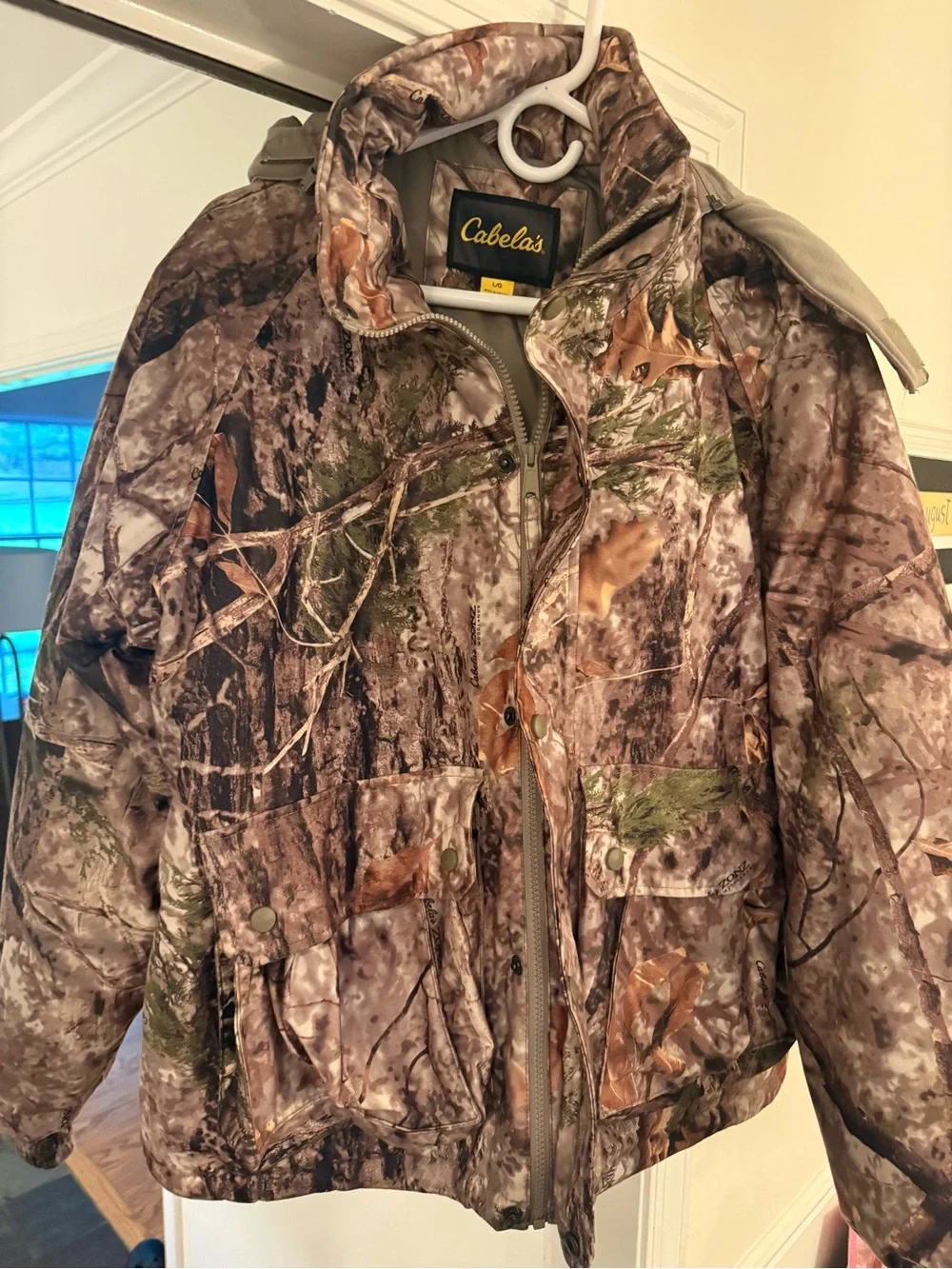 Cabela's Men’s Camo Puffer Jacket - Brown, Green